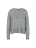 Strickpullover mit Schriftzug