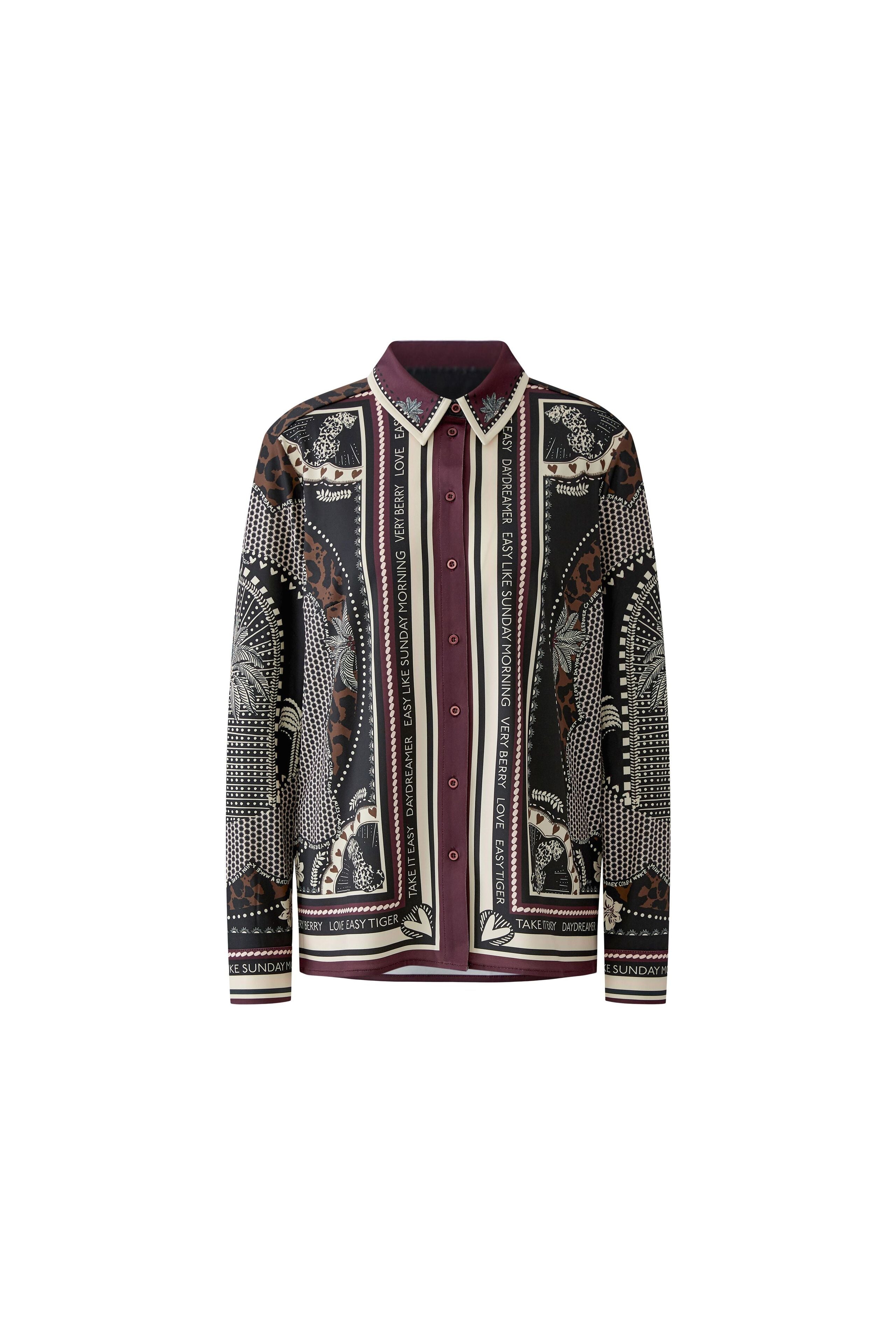 Bluse - Alloverprint