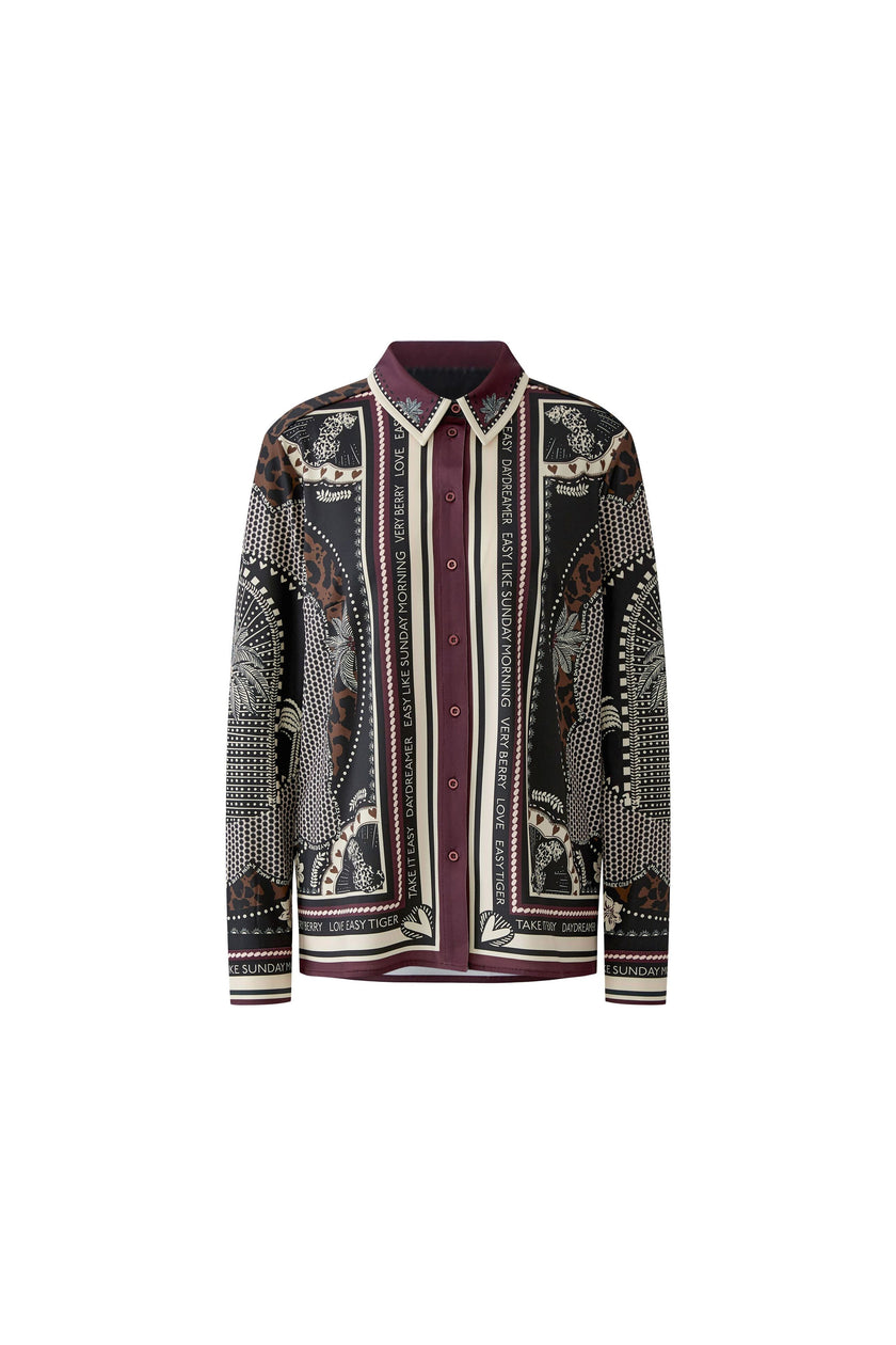 Bluse - Alloverprint