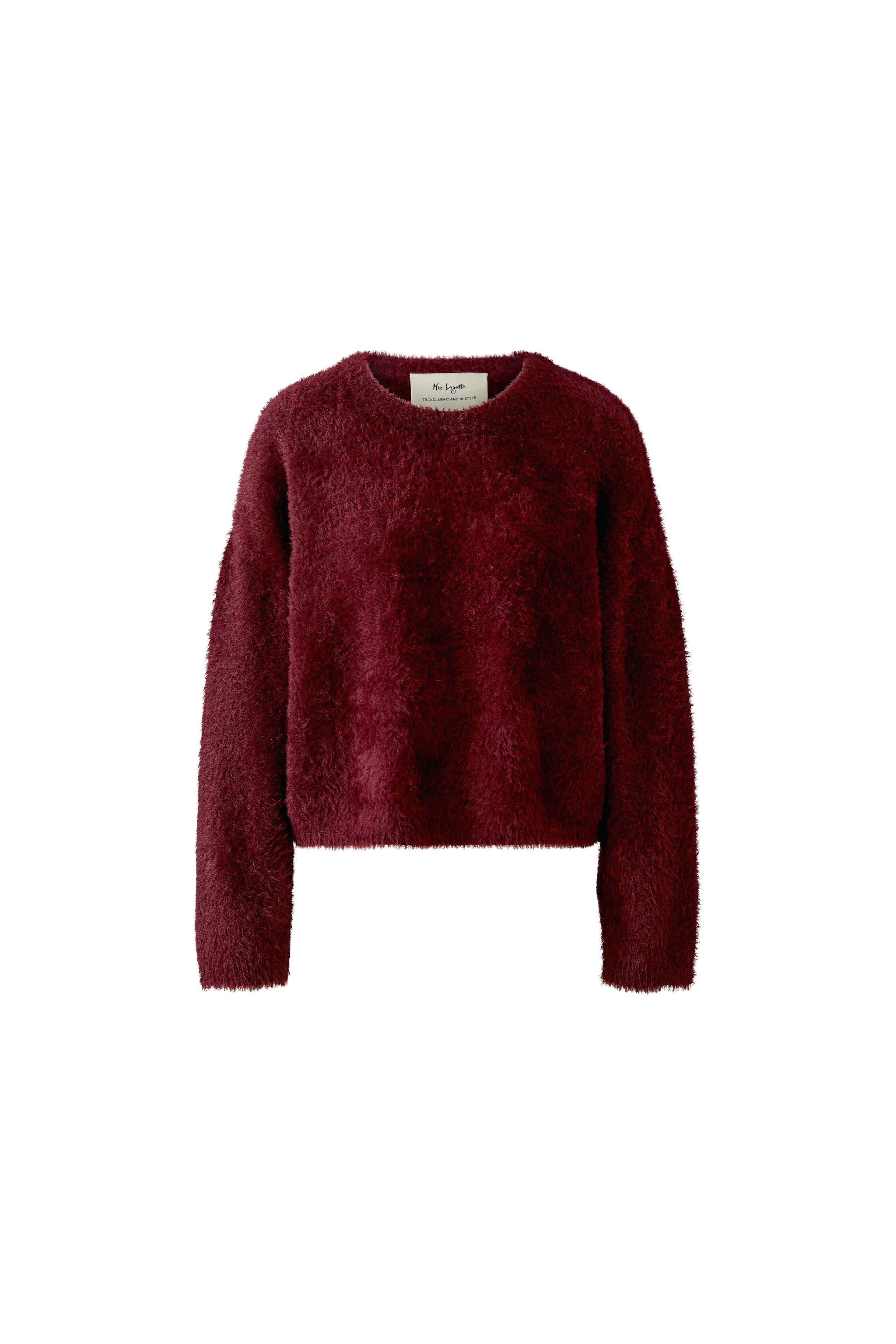 Pullover - Fransengarn