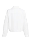 Popelinebluse - Knopfdetails