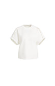 Sweatshirt - plissierte Schulter