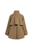 kurzer Trenchcoat - A-Linie