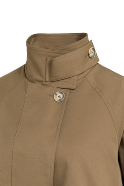 kurzer Trenchcoat - A-Linie