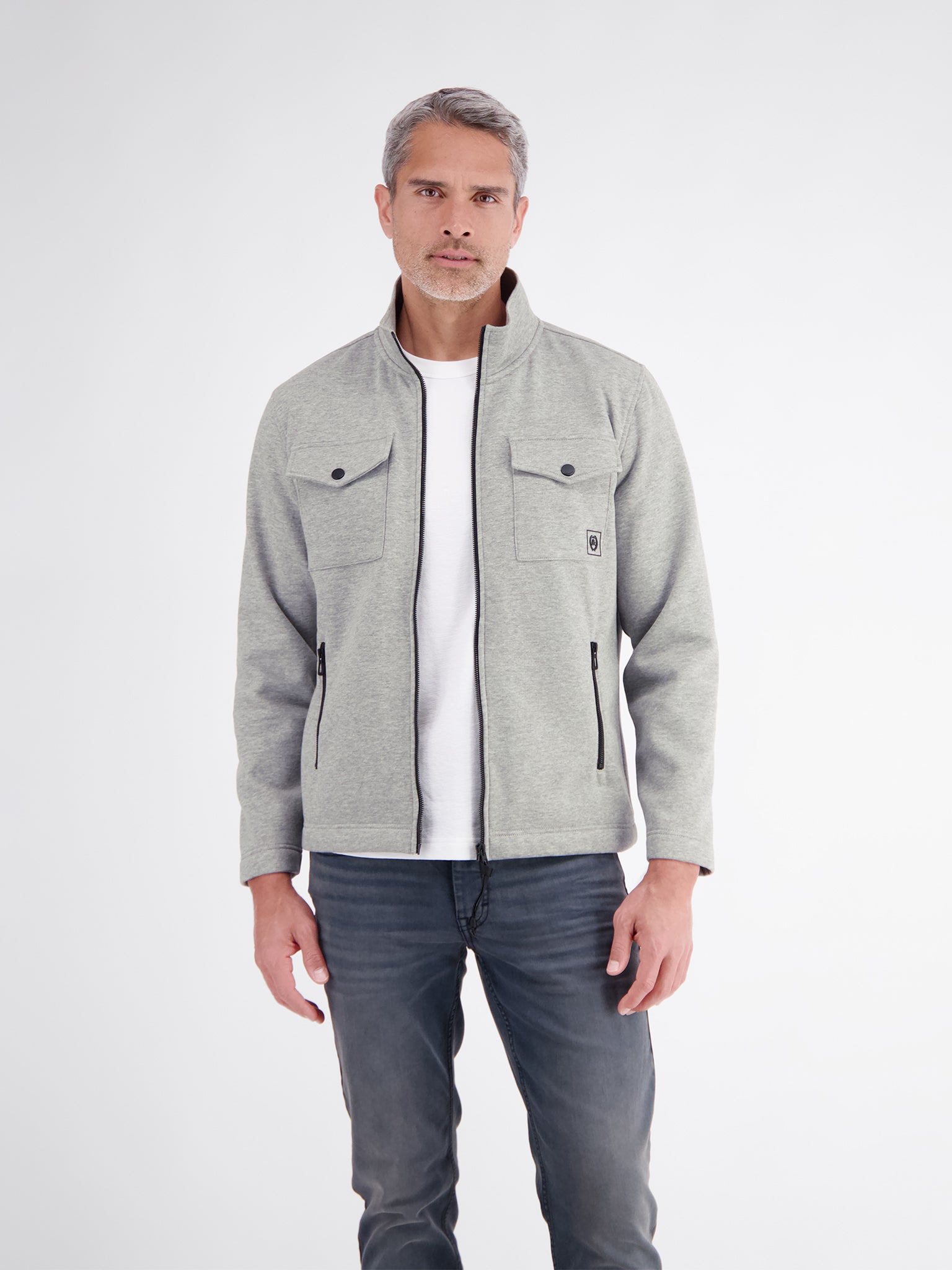 Sweatjacke - Baumwollmix