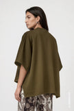 Sweatjacke - Cape