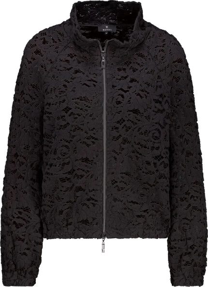 Strickjacke - Spitze