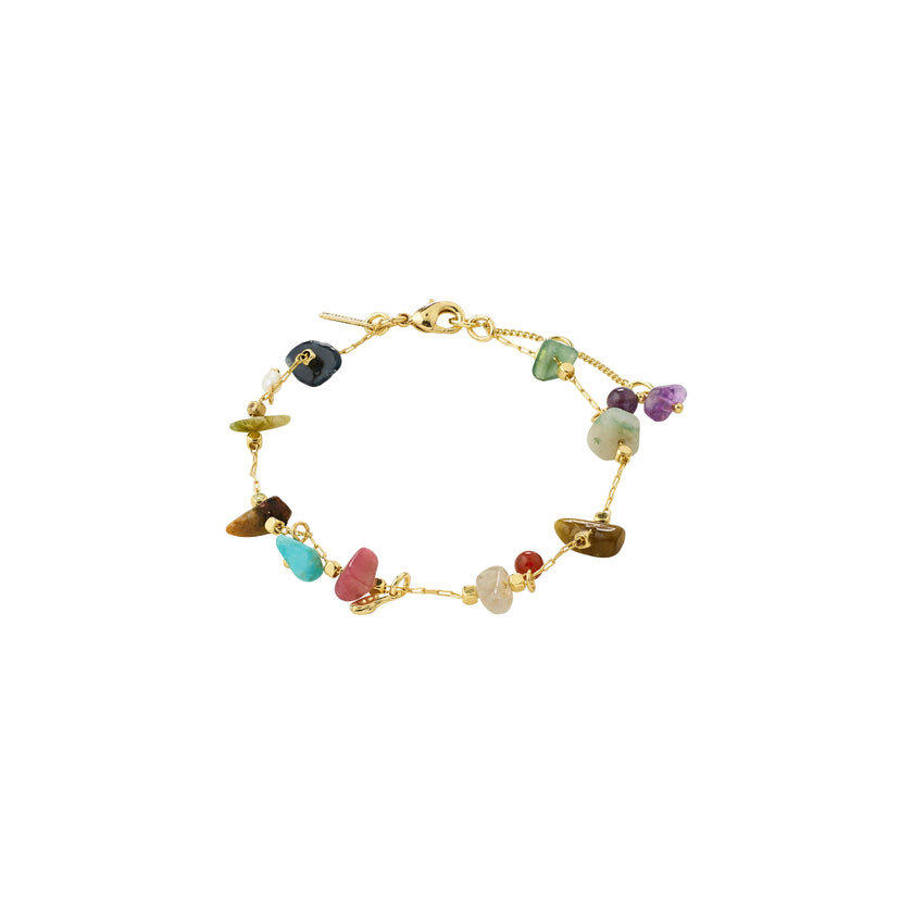 Armband - HERE - vergoldet/mehrfarbig H