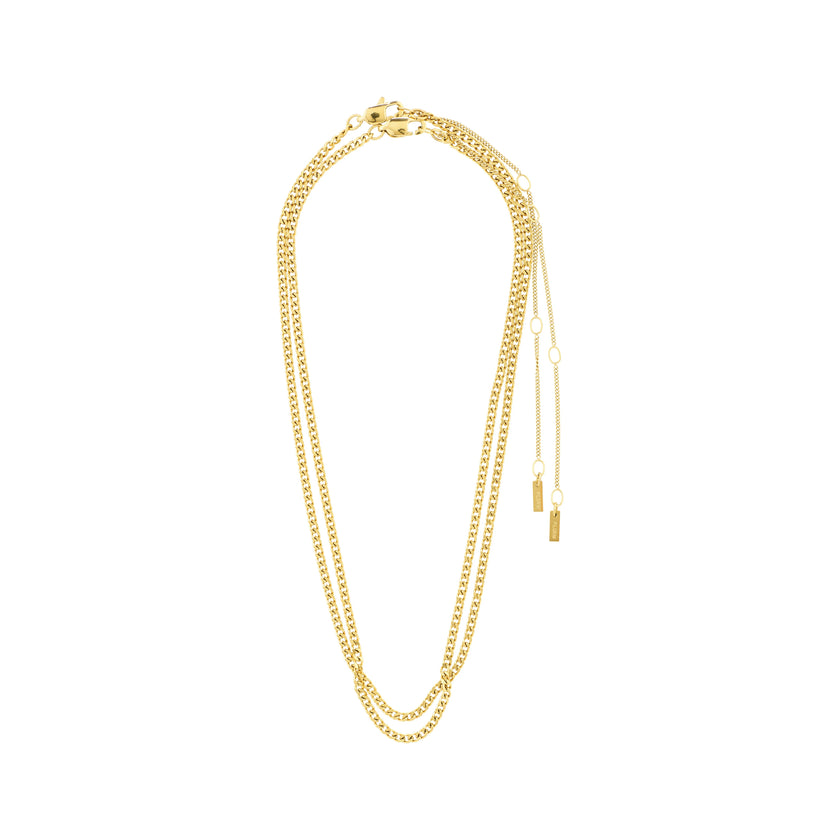 2-in-1 Set Halsketten - INNER - vergold