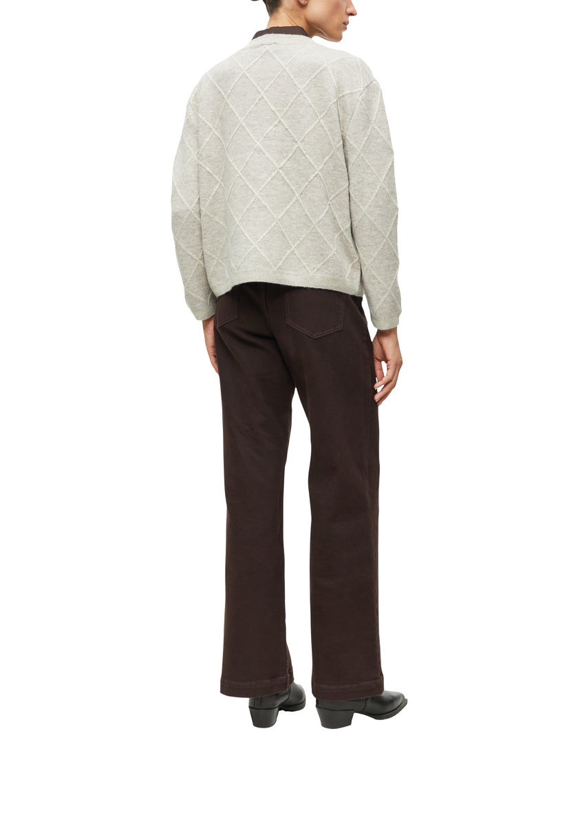 Strickjacke - Wollmix