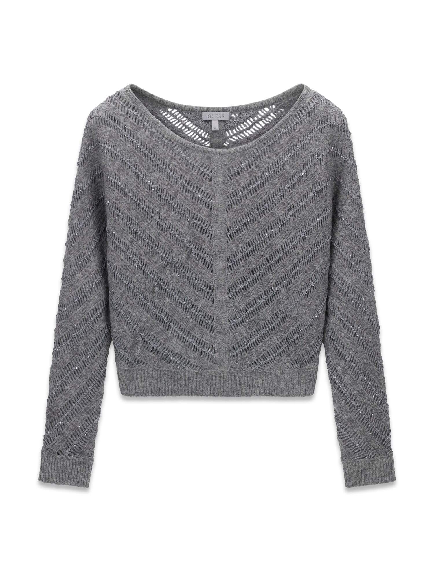 Feinstrickpullover - LS CECILIA SEQUIN