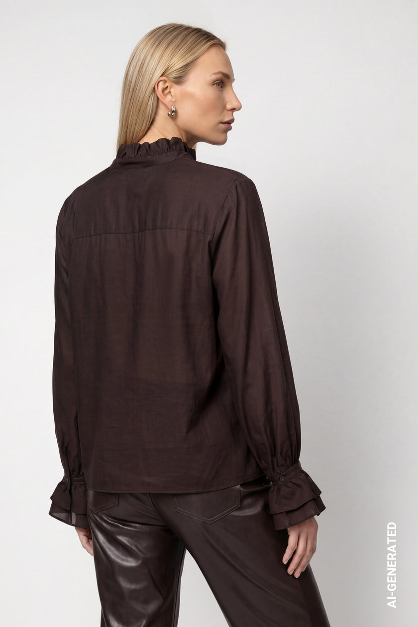 Bluse - Volants