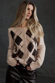 Strickjacke - Wollmix