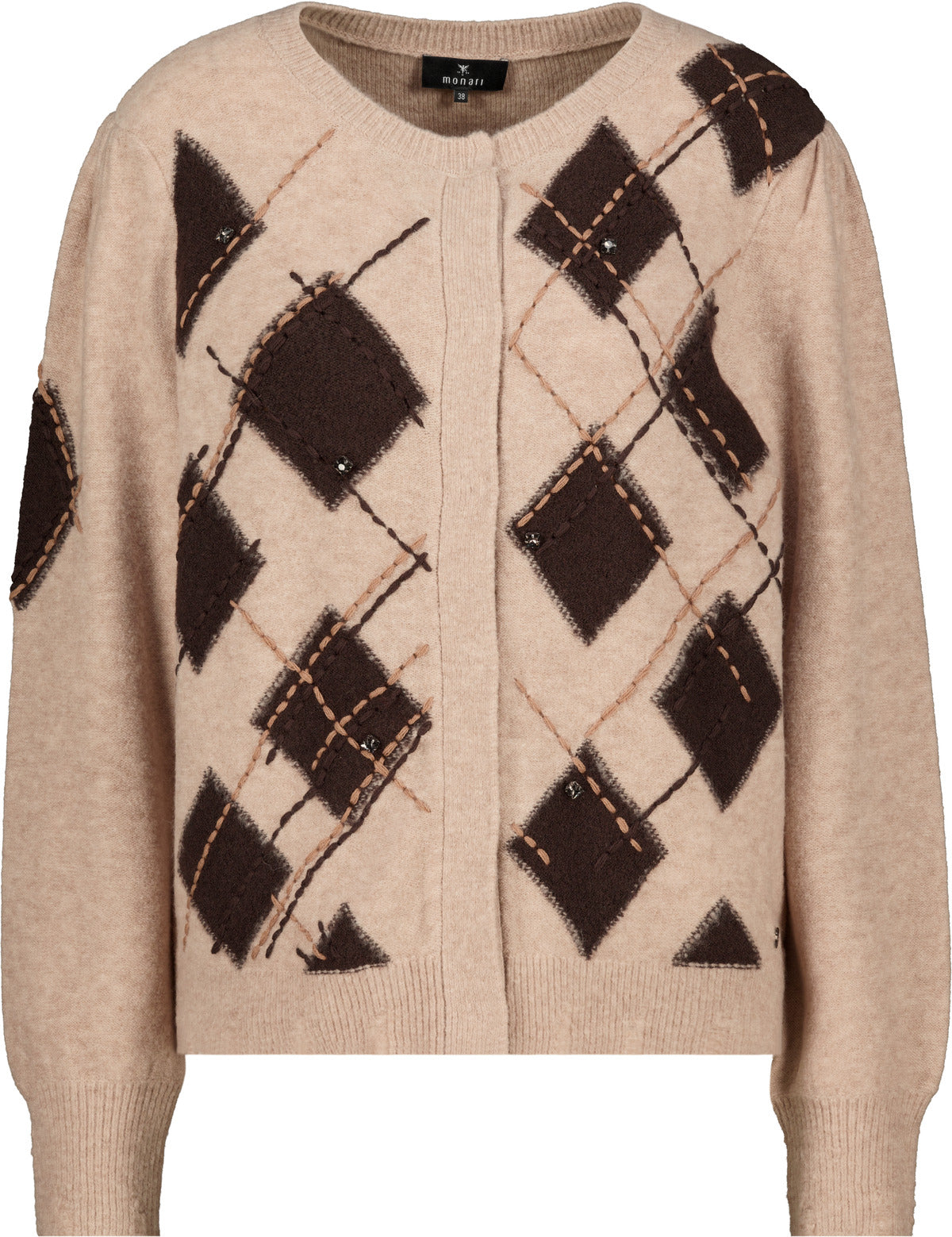 Strickjacke - Wollmix