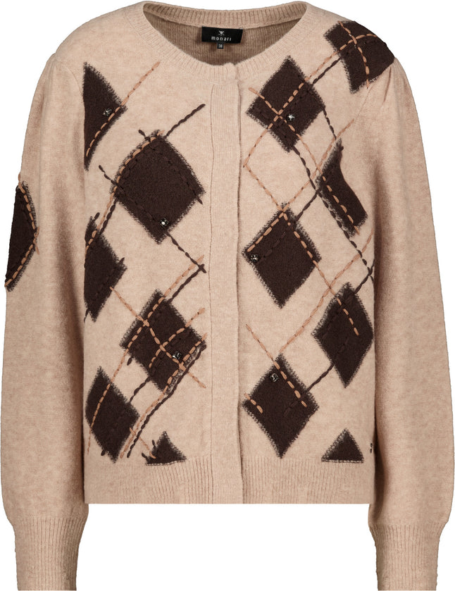 Strickjacke - Wollmix