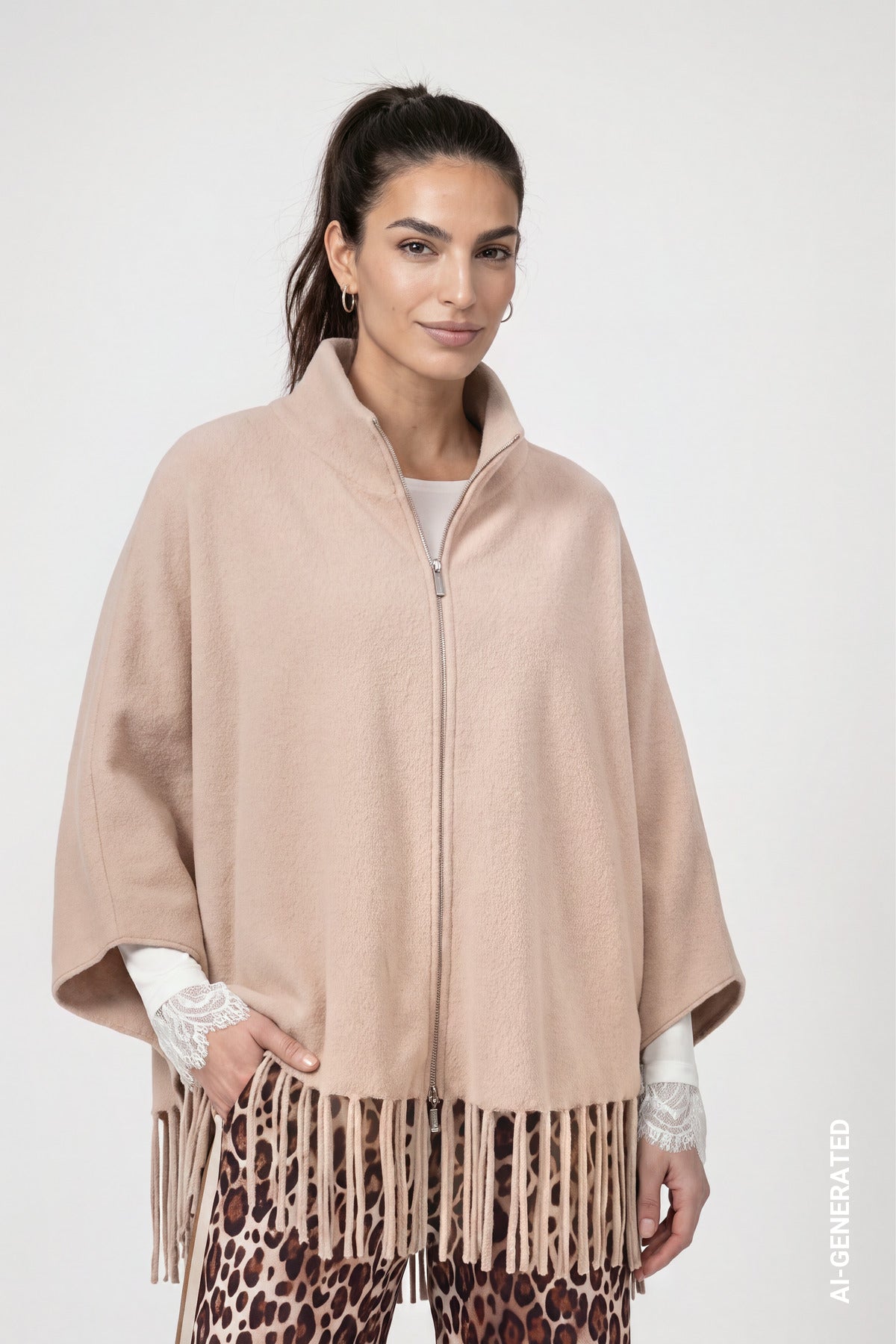 Strickcape - Poncho