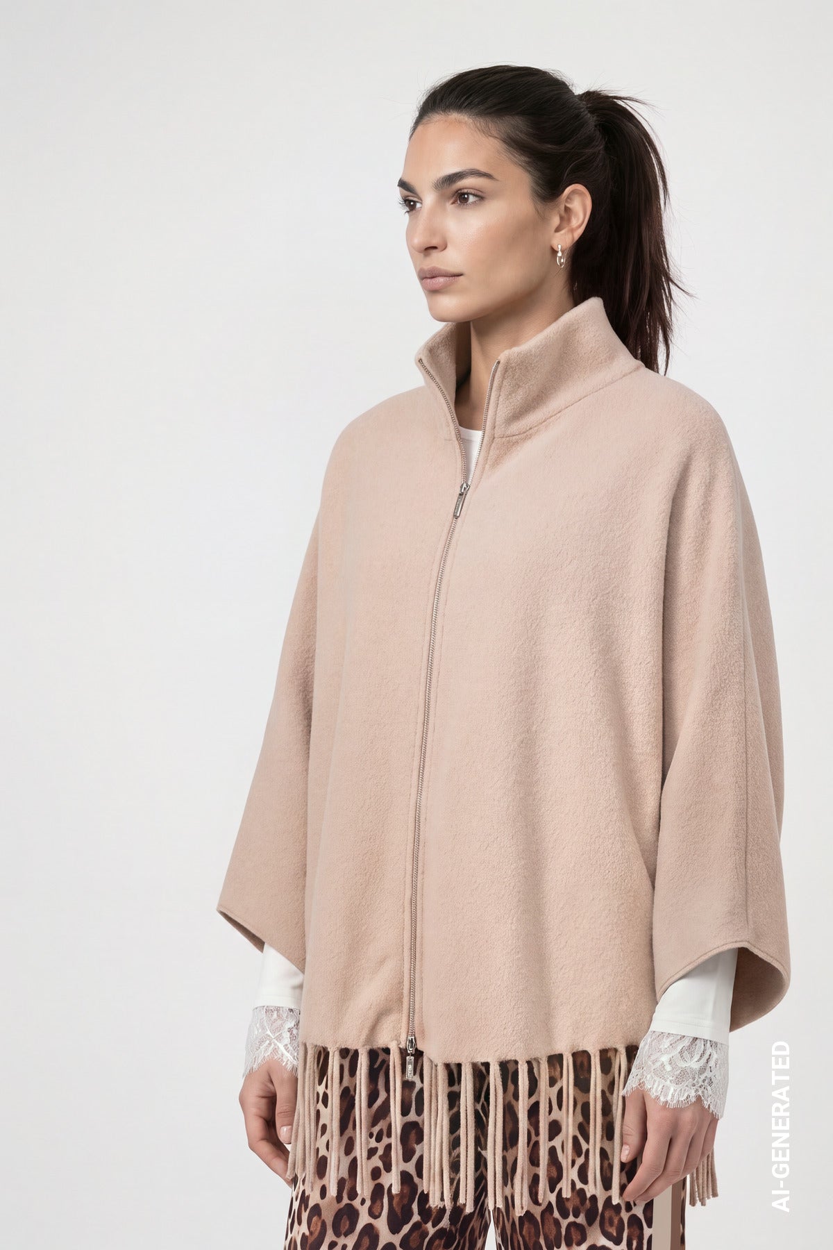 Strickcape - Poncho