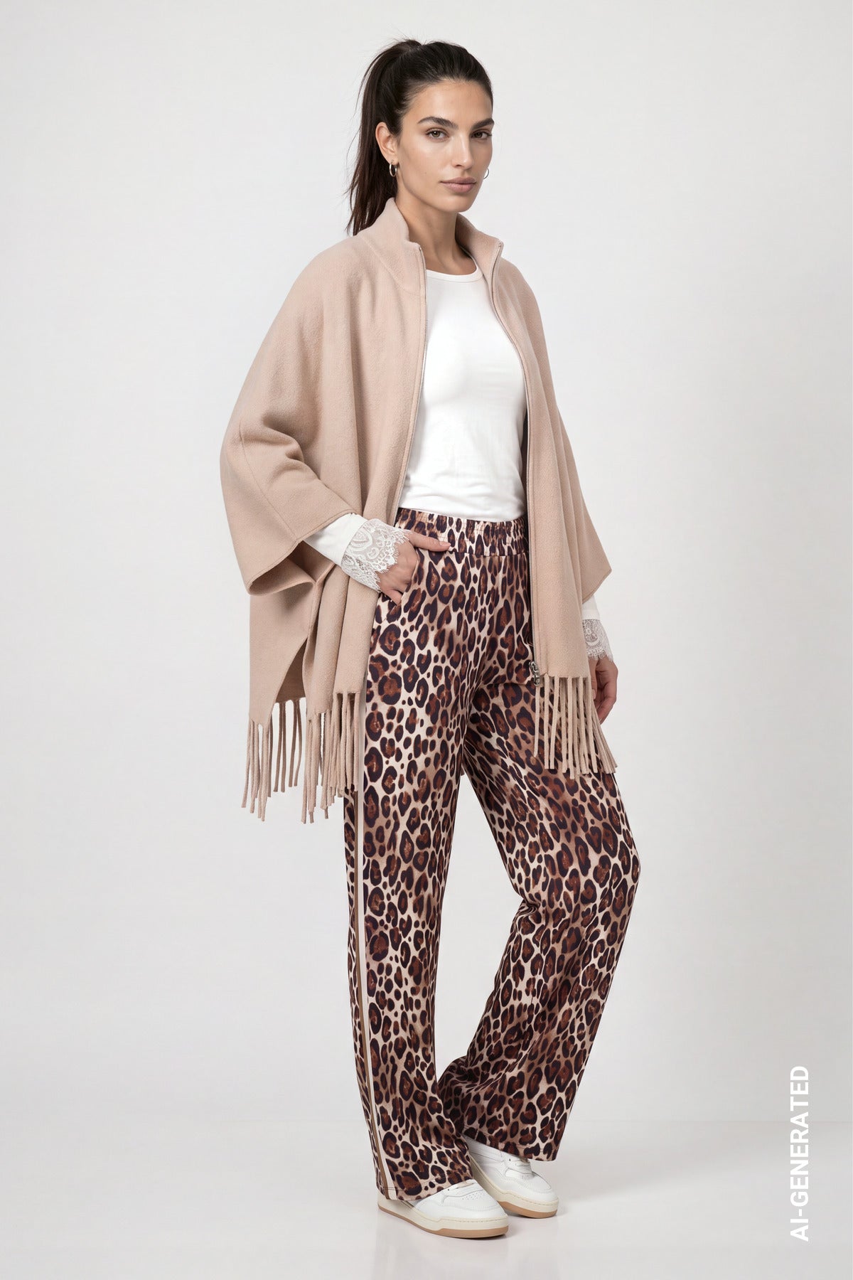 Strickcape - Poncho