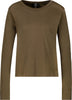 Langarmshirt mit Strassdetails