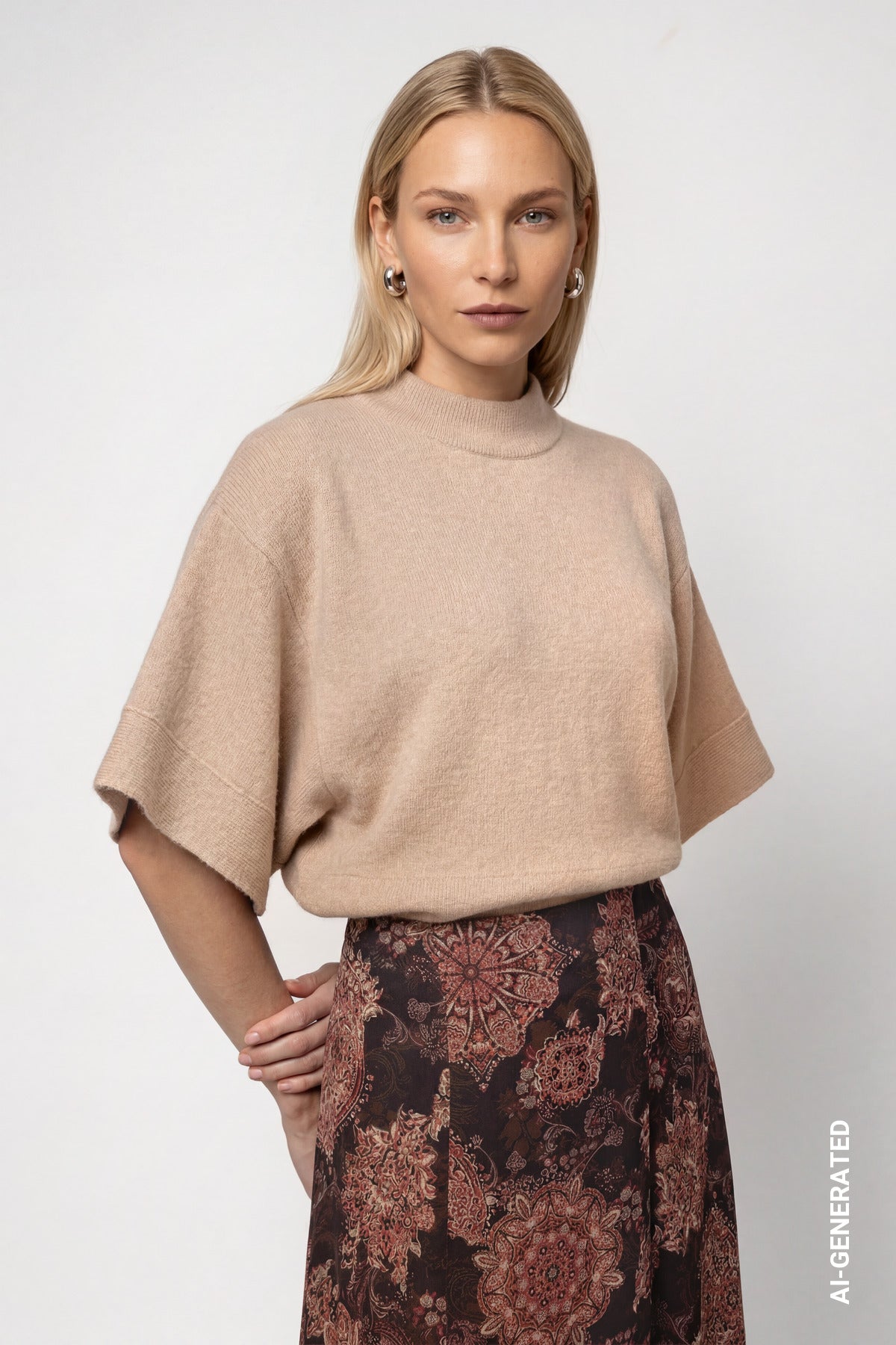 Pullover - Fledermausärmel