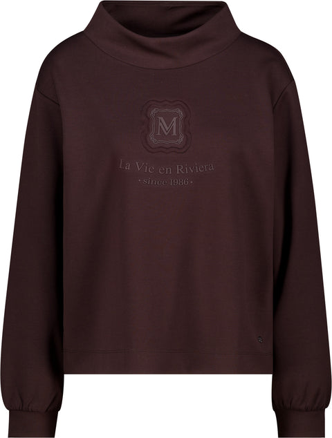 Sweatshirt - Stehkragen
