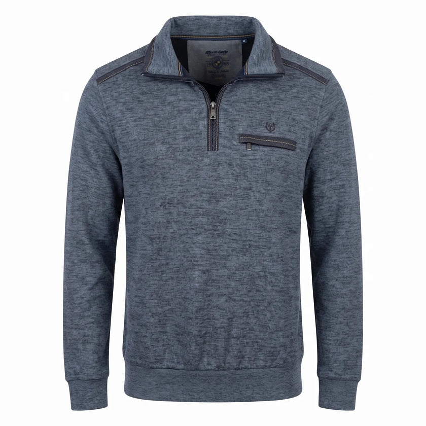 Sweat-Shirt Troyer Zip