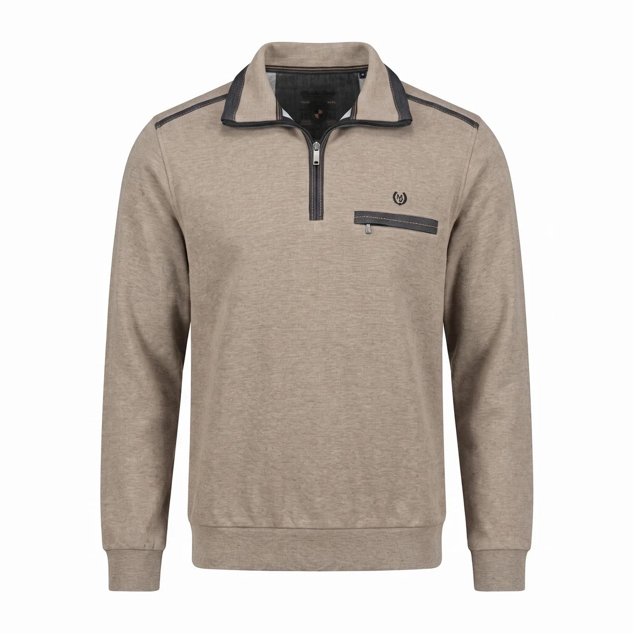 Sweat-Shirt Troyer Zip