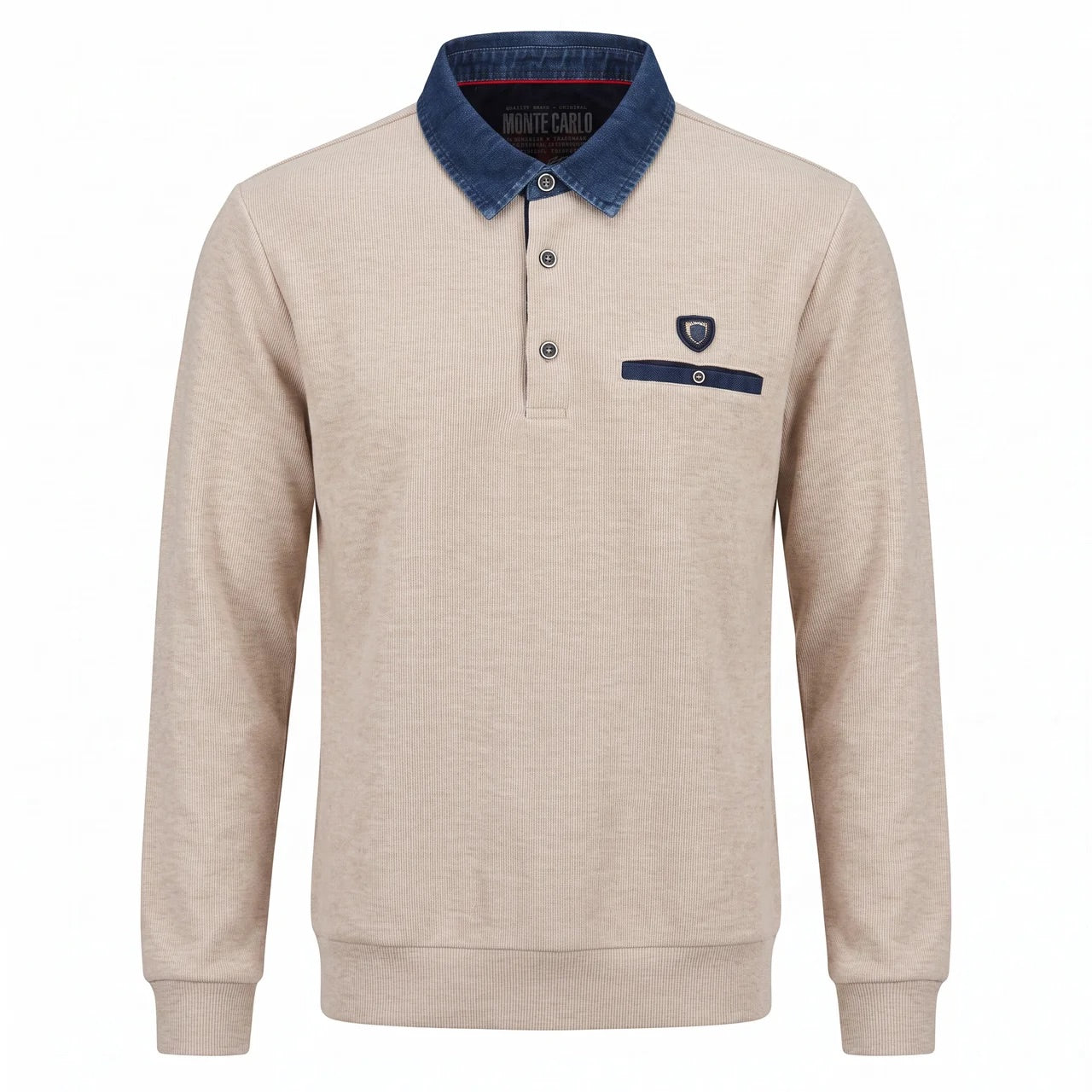 Sweatshirt - Polokragen
