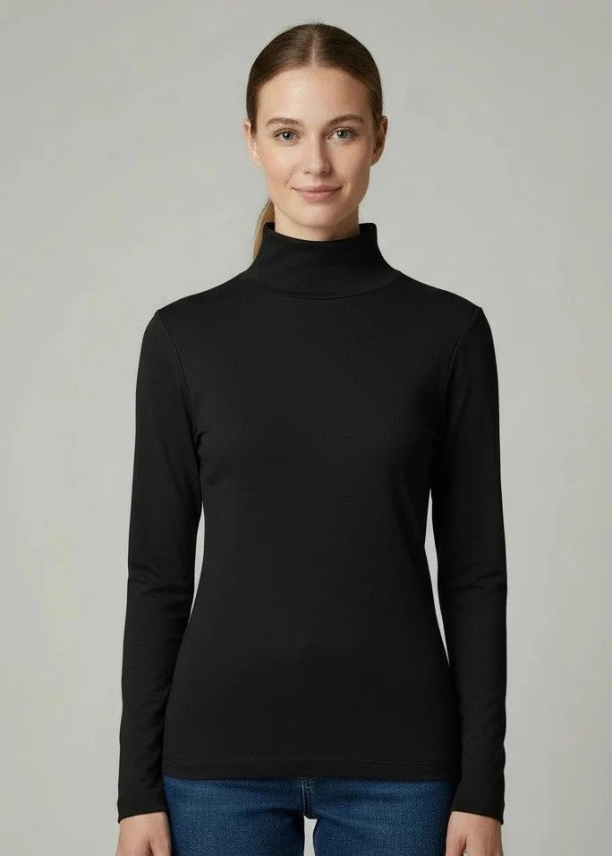ONLINE EXCLUSIV - T-Shirt - Regular Fit - Stehkragen