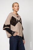 Strickjacke - Karomuster