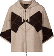 Strickjacke - Karomuster