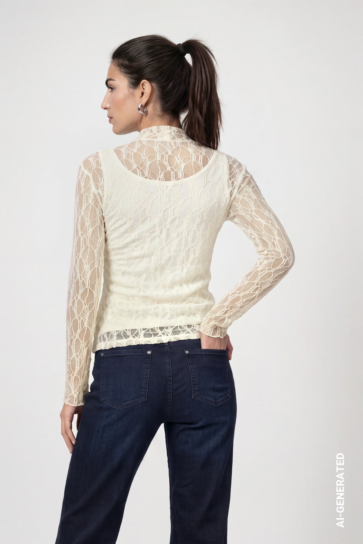 Spitzenshirt