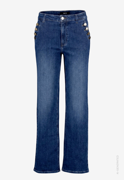 Jeans  - Zierknöpfe