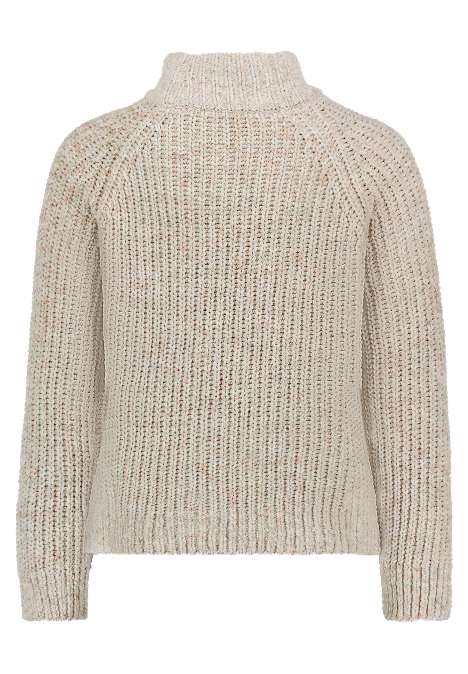Strickpullover - Stehkragen