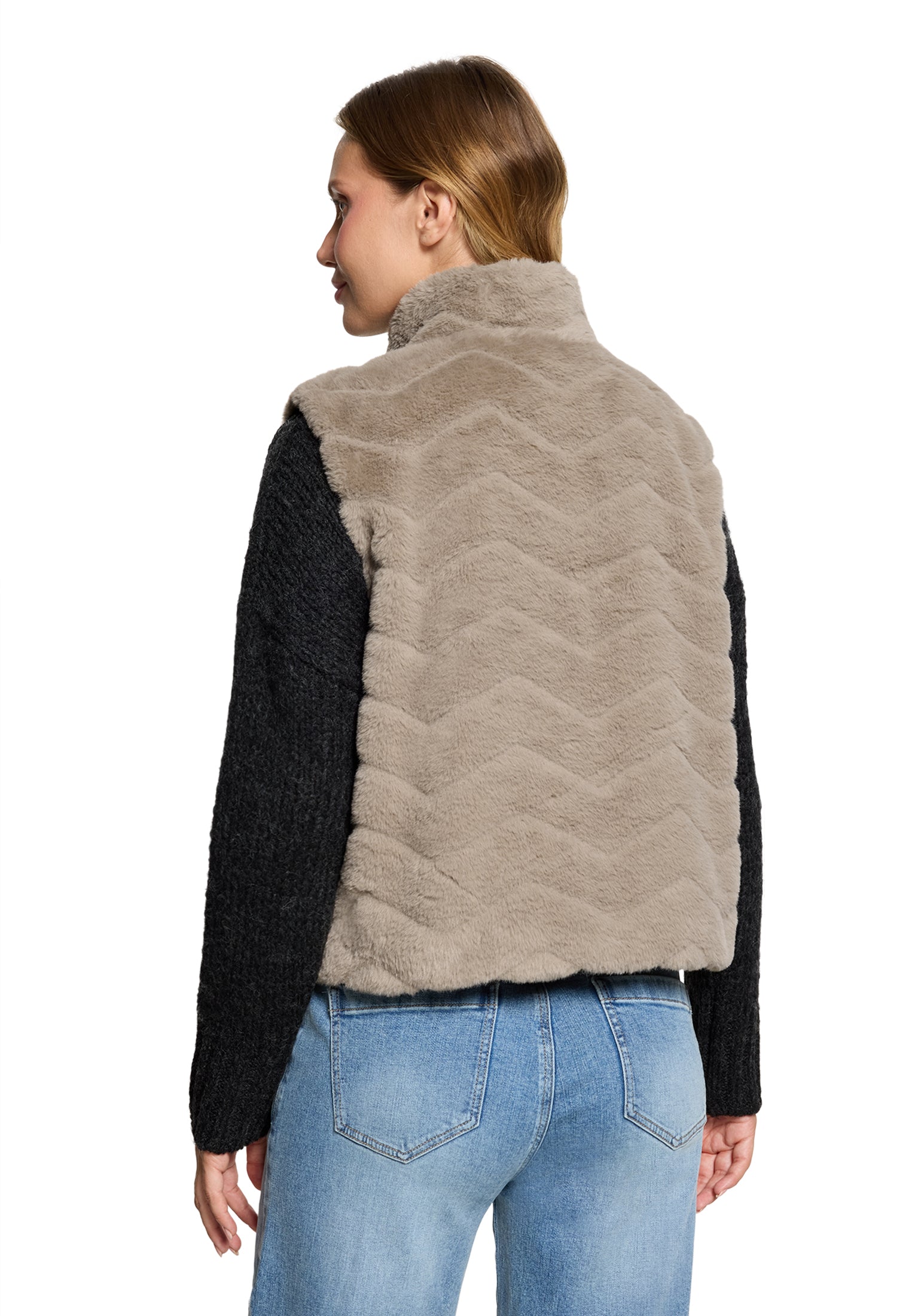 Weste - Fake Fur