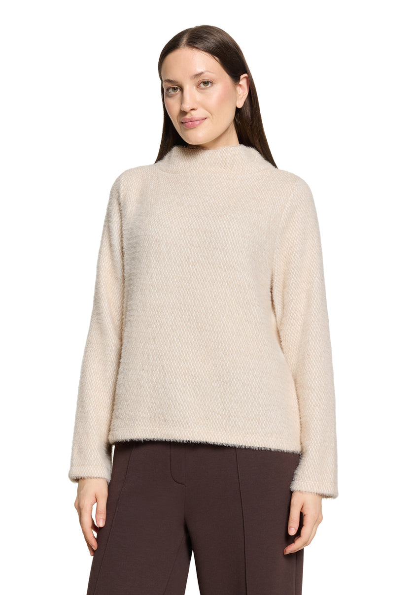 Sweatshirt - Stehkragen