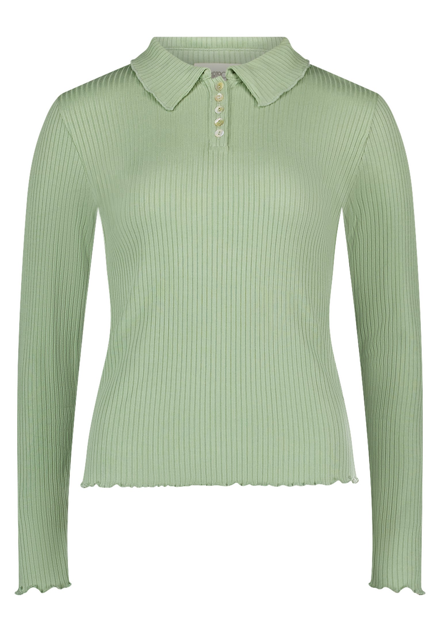 Langarm-Poloshirt