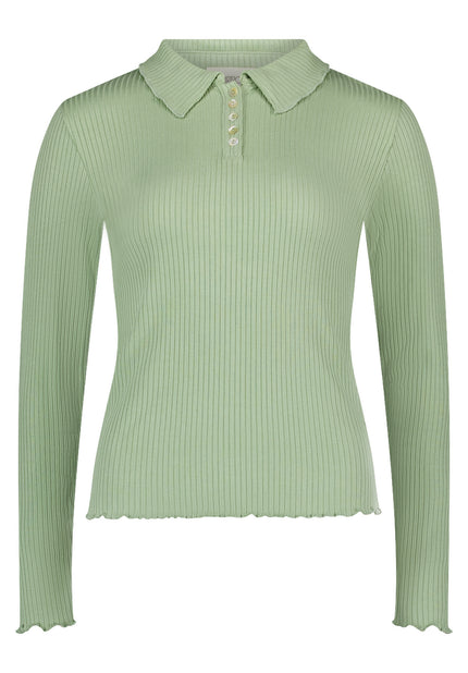 Langarm-Poloshirt