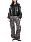 Lederjacke - Cropped