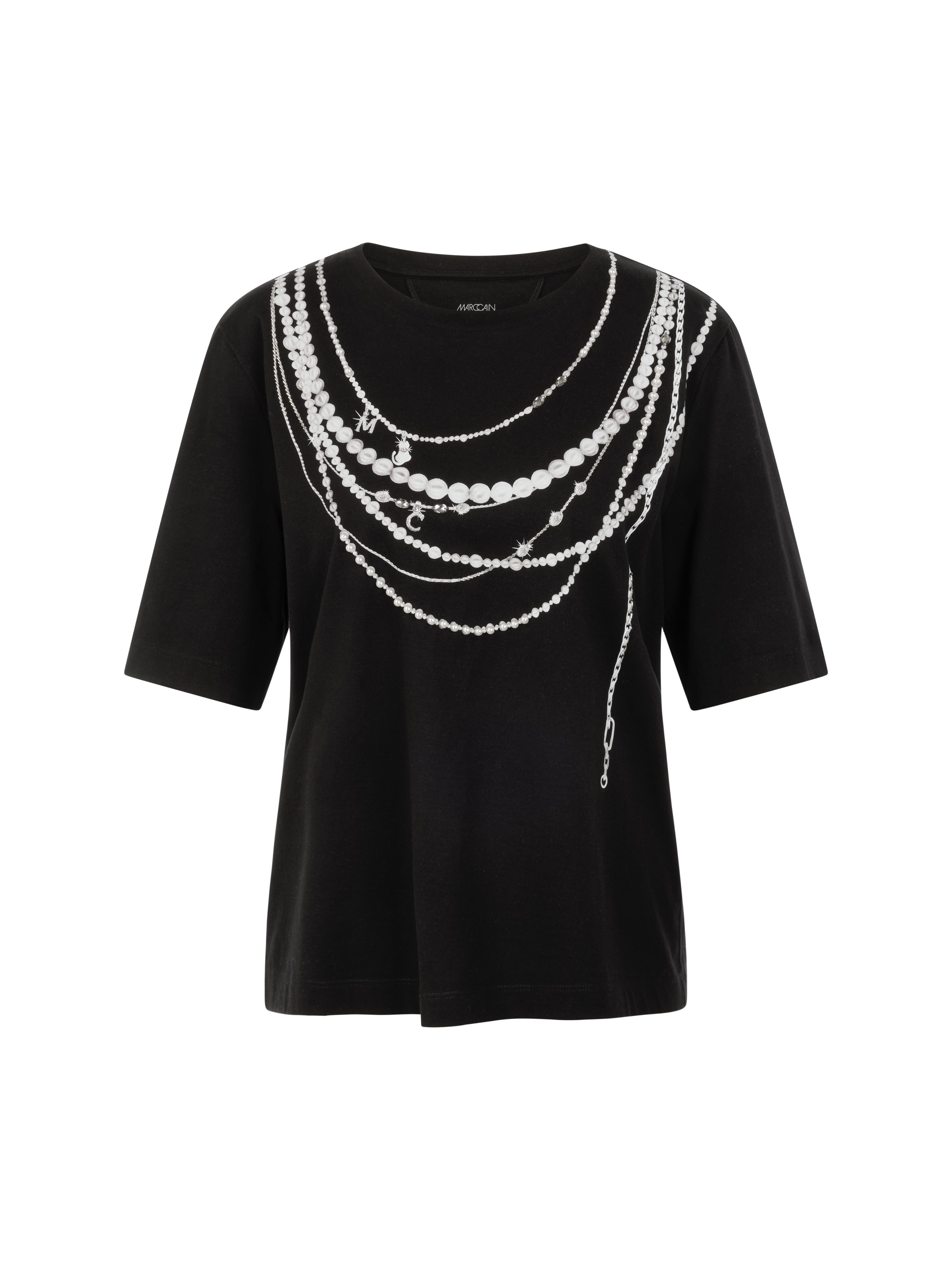 Baumwollshirt - Aufdruck