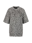 Langer Pullover - Animalprint