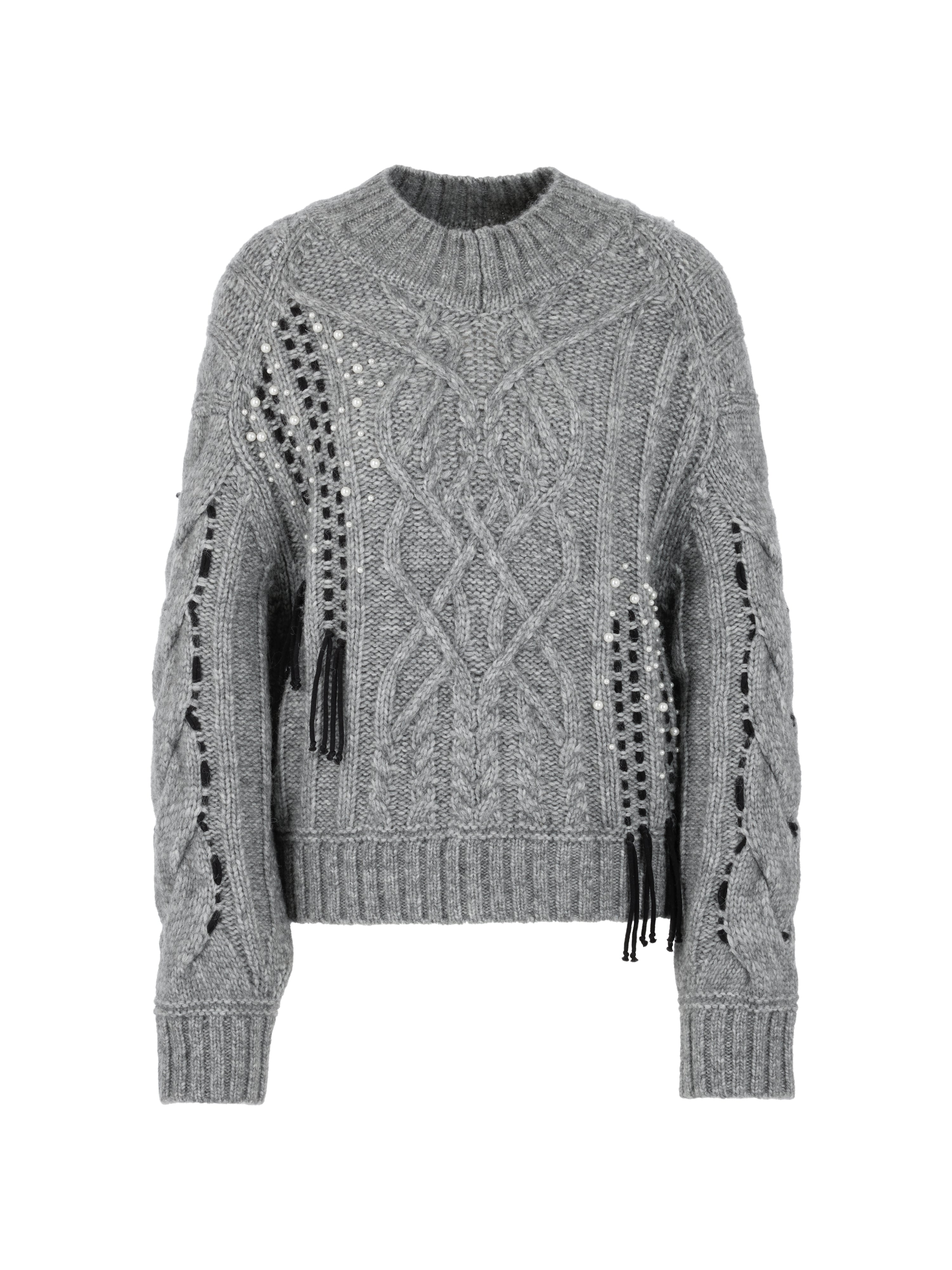 Pullover - Fransen