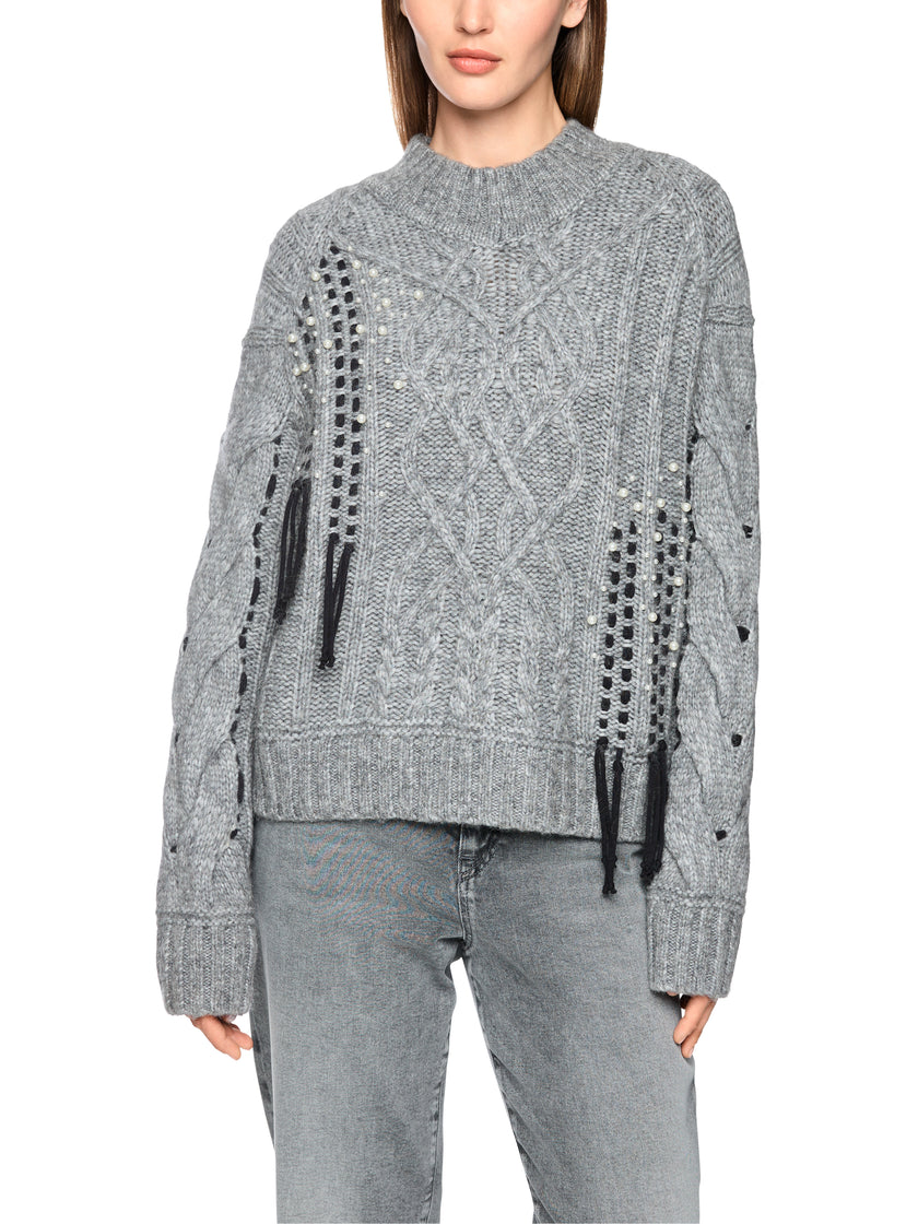 Pullover - Fransen