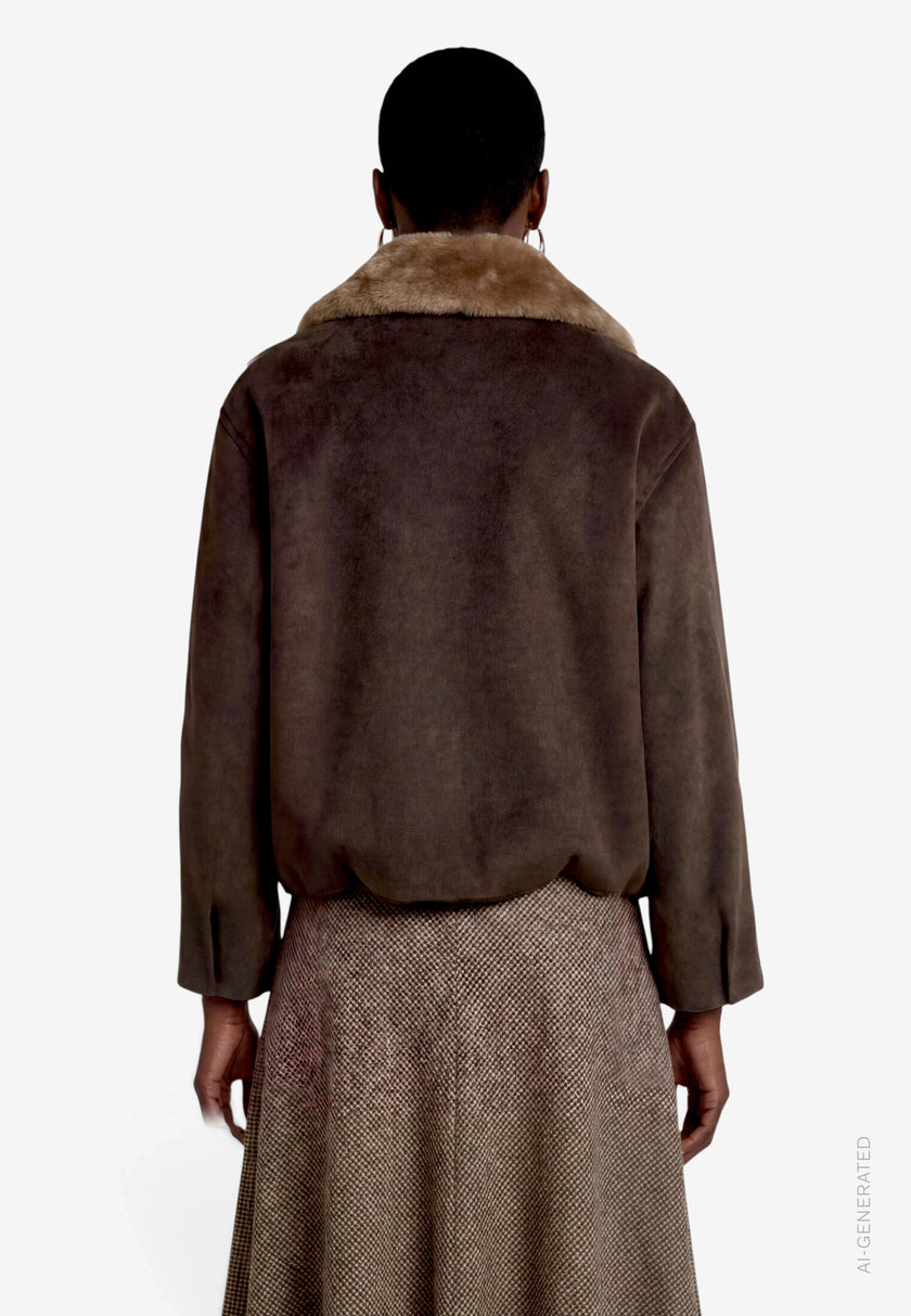 Jacke - Fake Fur