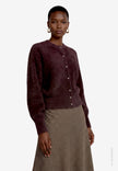 Strickjacke - Flauschoptik