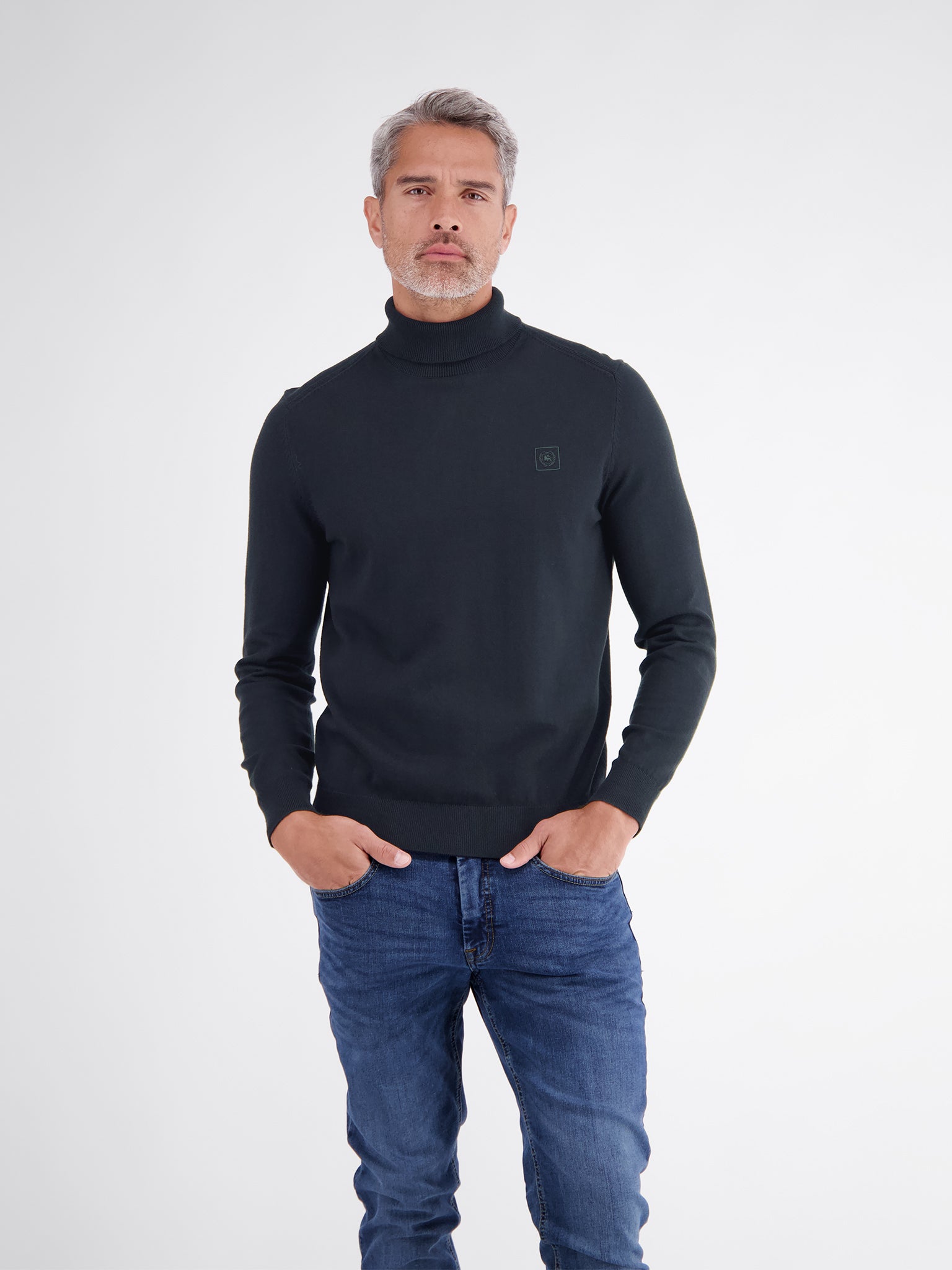 Rollkragenpullover - Baumwolle