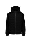 Jacket Short Fit Sealed Hooded Knitted Mix