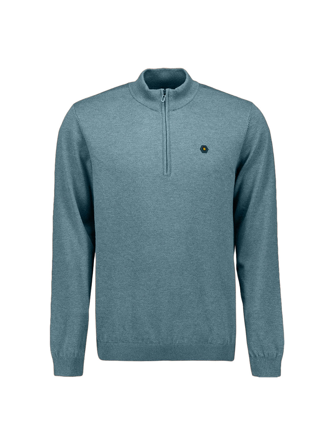 Pullover Half Zip Melange