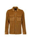 Overshirt Full Button Rib Sweat