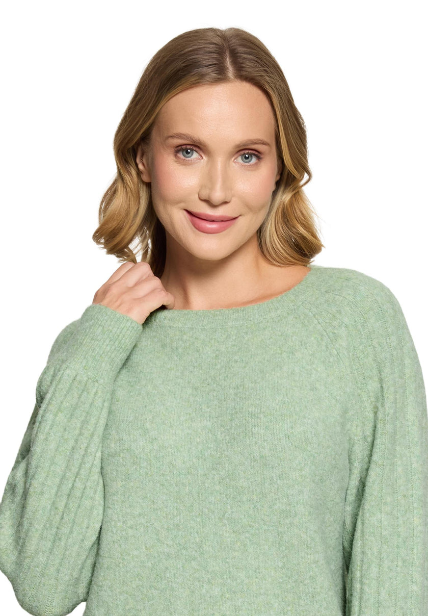 Strickpullover - Raglanärmel